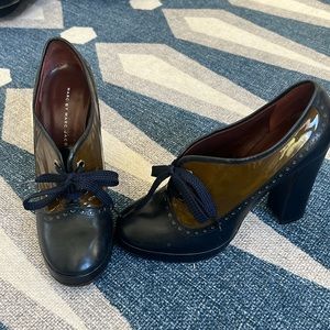 Like new condition Mac Jacob lace up booties size 38